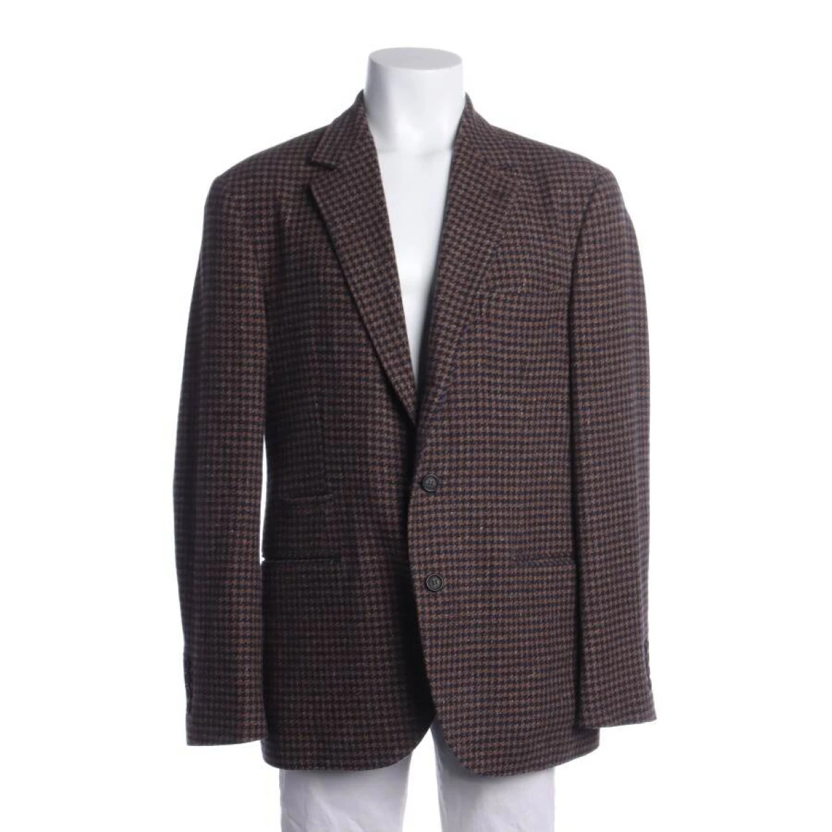 Pre-owned Brunello Cucinelli Wool Jacket In Brown