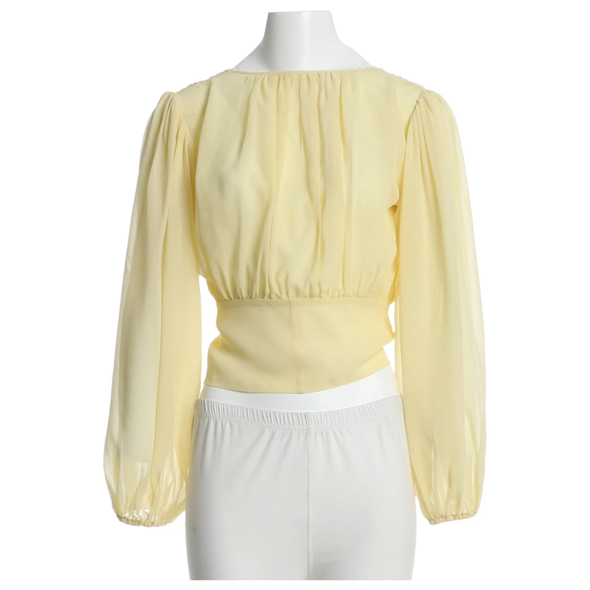 Pre-owned Dolce & Gabbana Blouse In Yellow