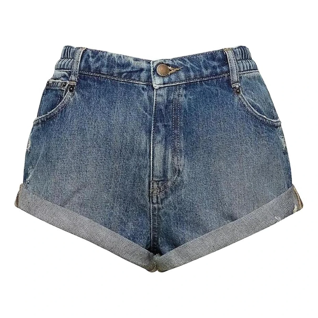 Pre-owned Retroféte Shorts In Blue