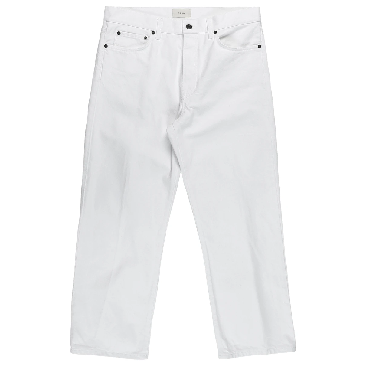Pre-owned The Row Large Jeans In White