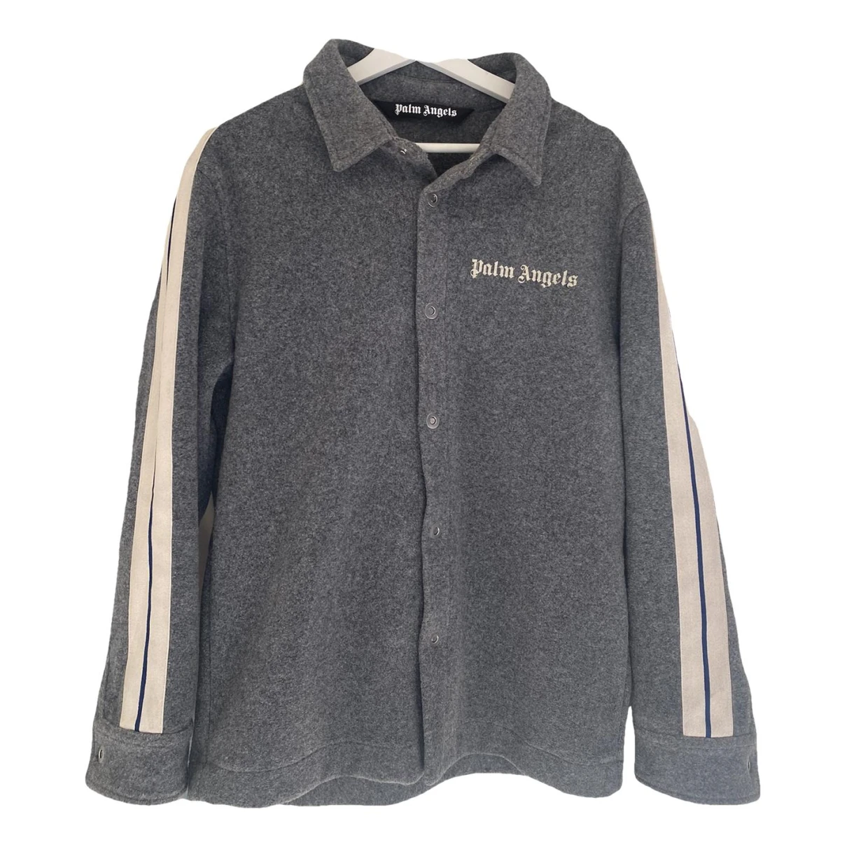 Pre-owned Palm Angels Wool Jacket In Grey