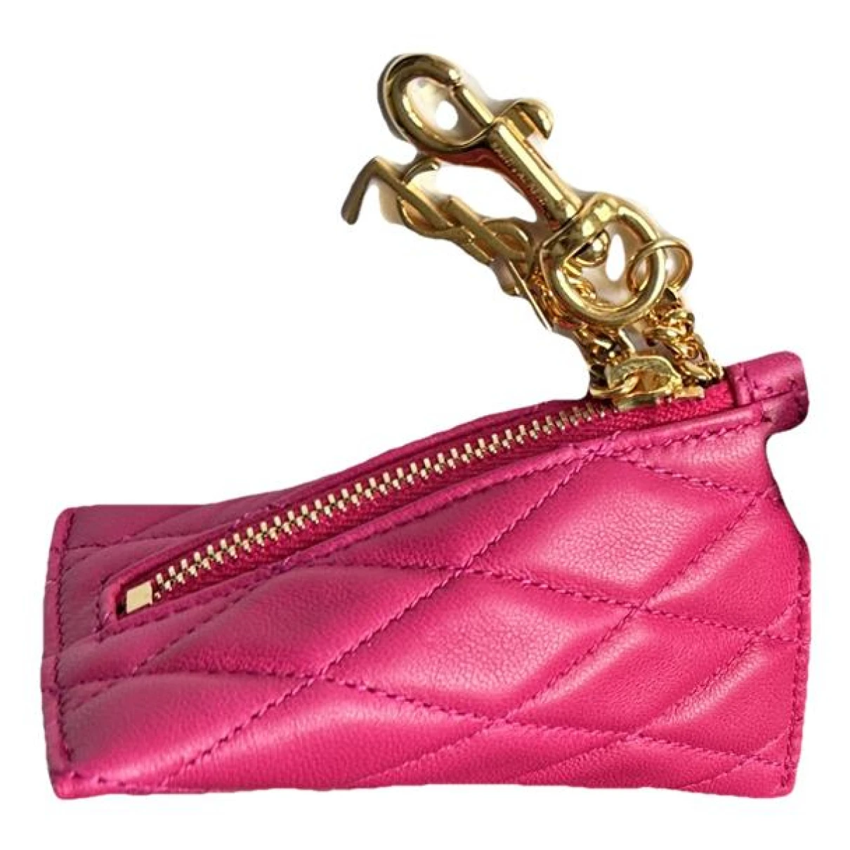 Pre-owned Saint Laurent Leather Purse In Pink