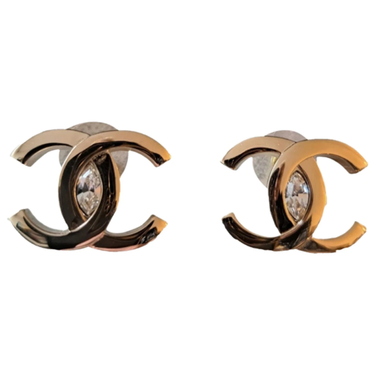 Pre-owned Chanel Cc Earrings In Other