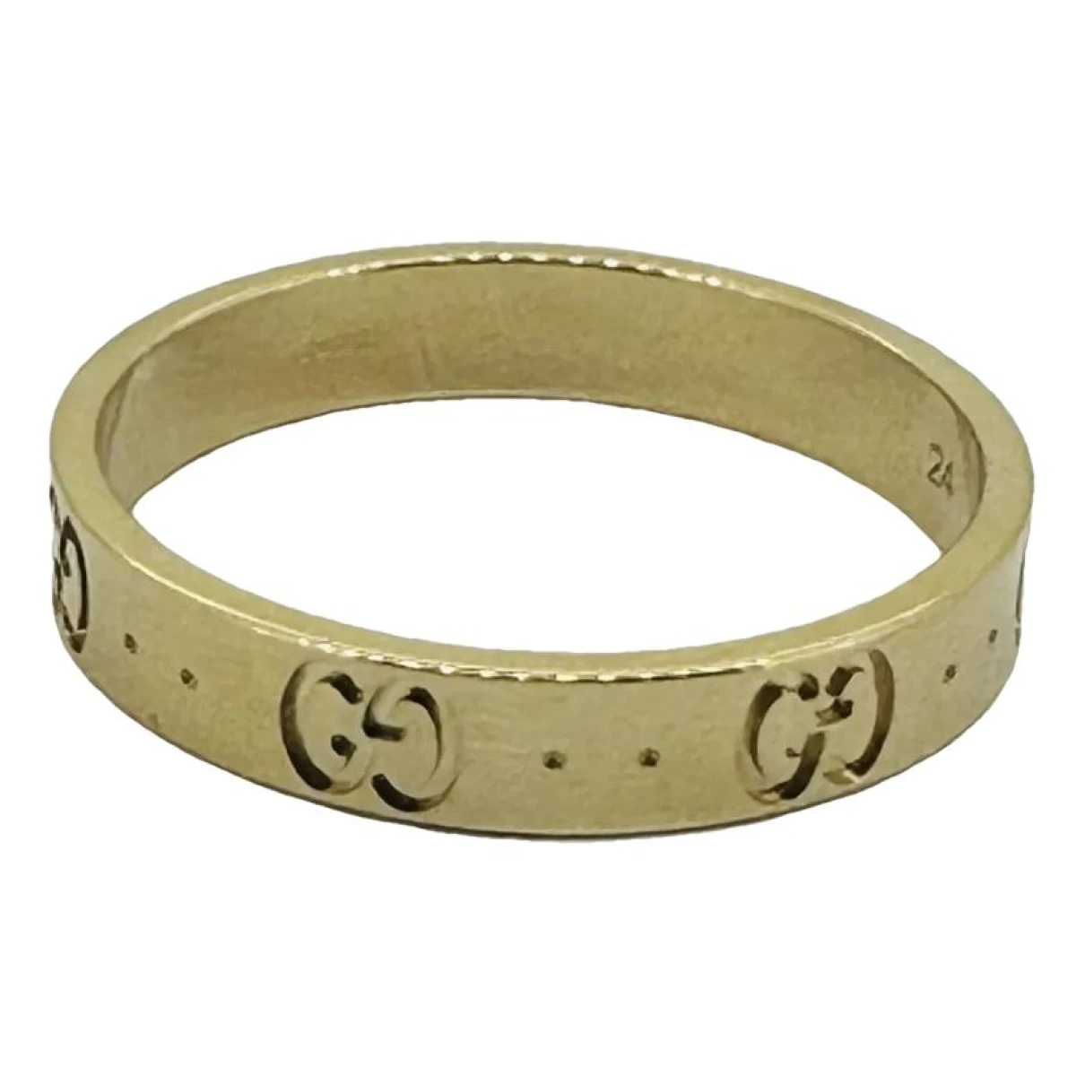 Pre-owned Gucci Icon Yellow Gold Jewellery
