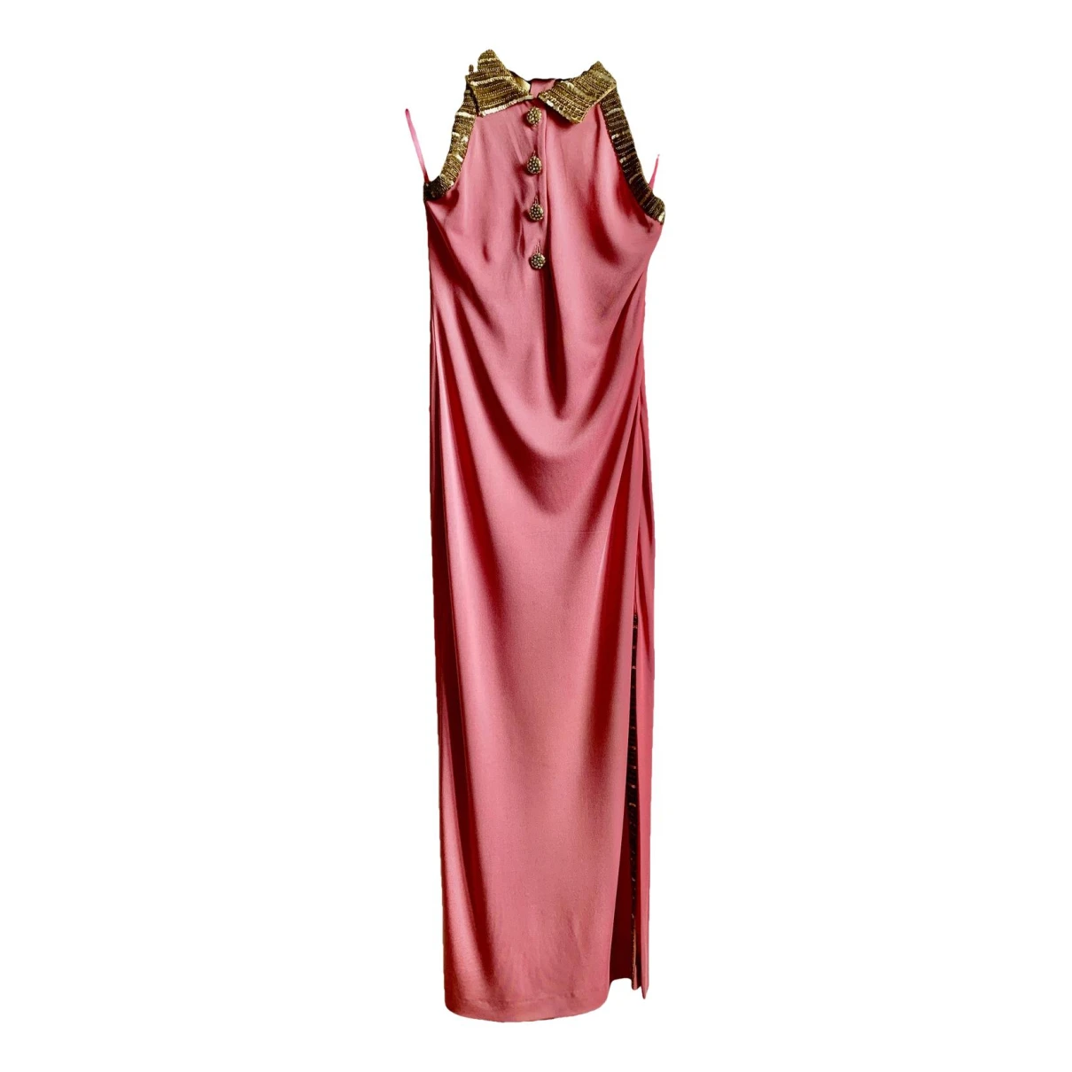 Pre-owned Dior Maxi Dress In Pink