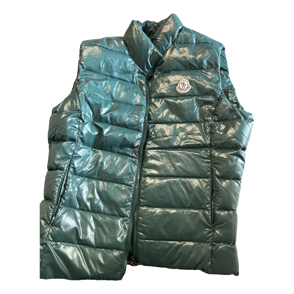 Pre-owned Moncler Jacket In Green