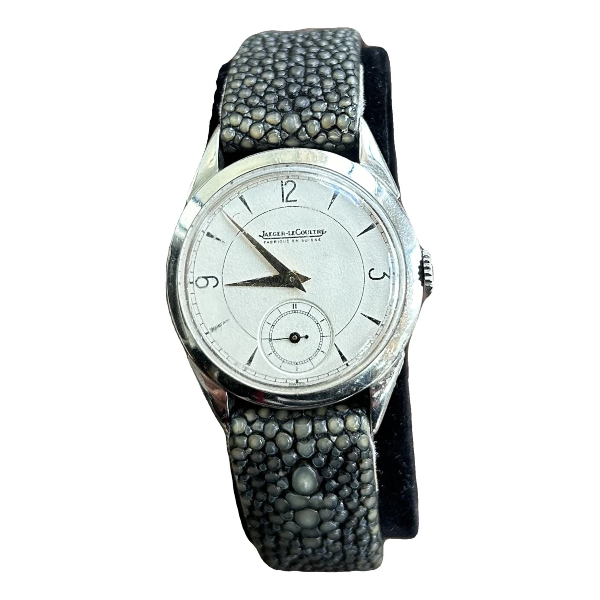 Pre-owned Jaeger-lecoultre Vintage Watch In Silver