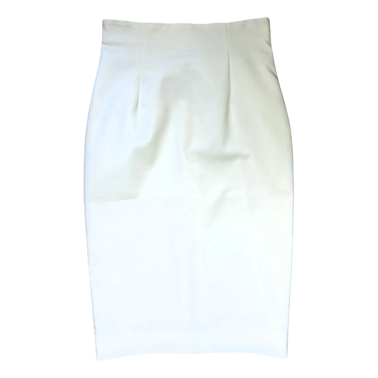 Pre-owned Dior Mid-length Skirt In White