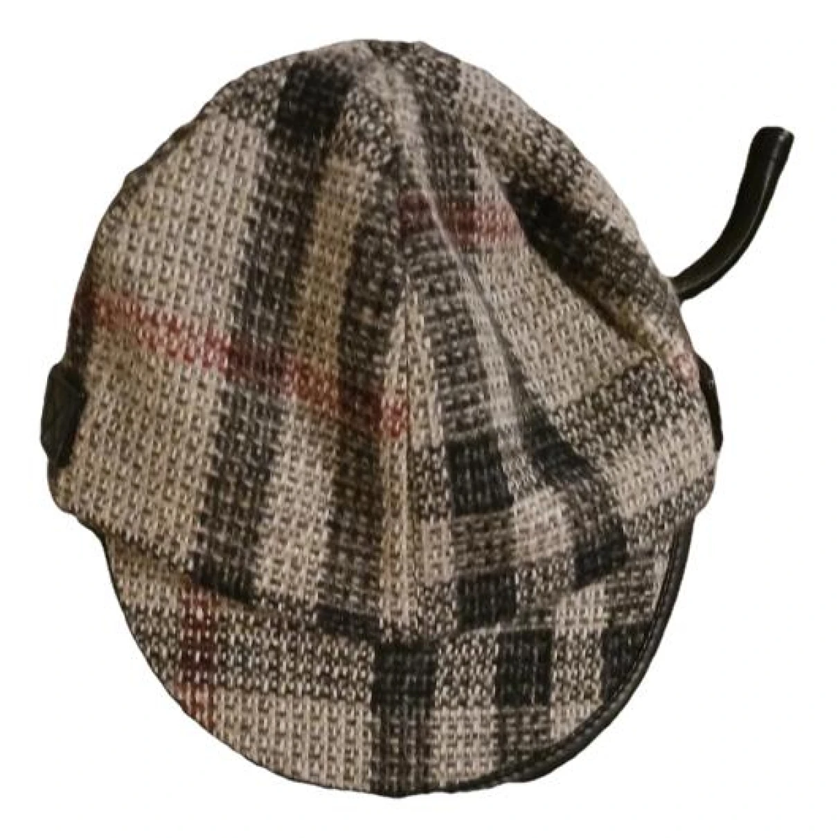 Pre-owned Burberry Cashmere Cap In Camel