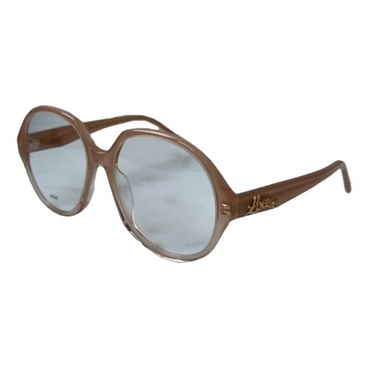 Pre-owned Loewe Sunglasses In Beige