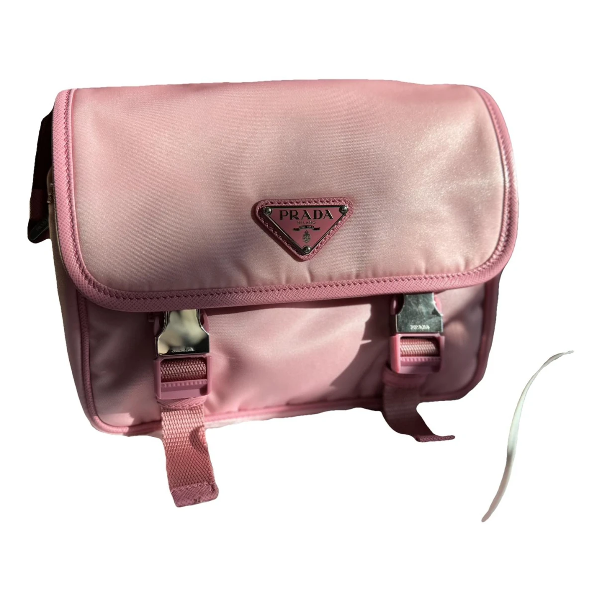 Pre-owned Prada Crossbody Bag In Pink