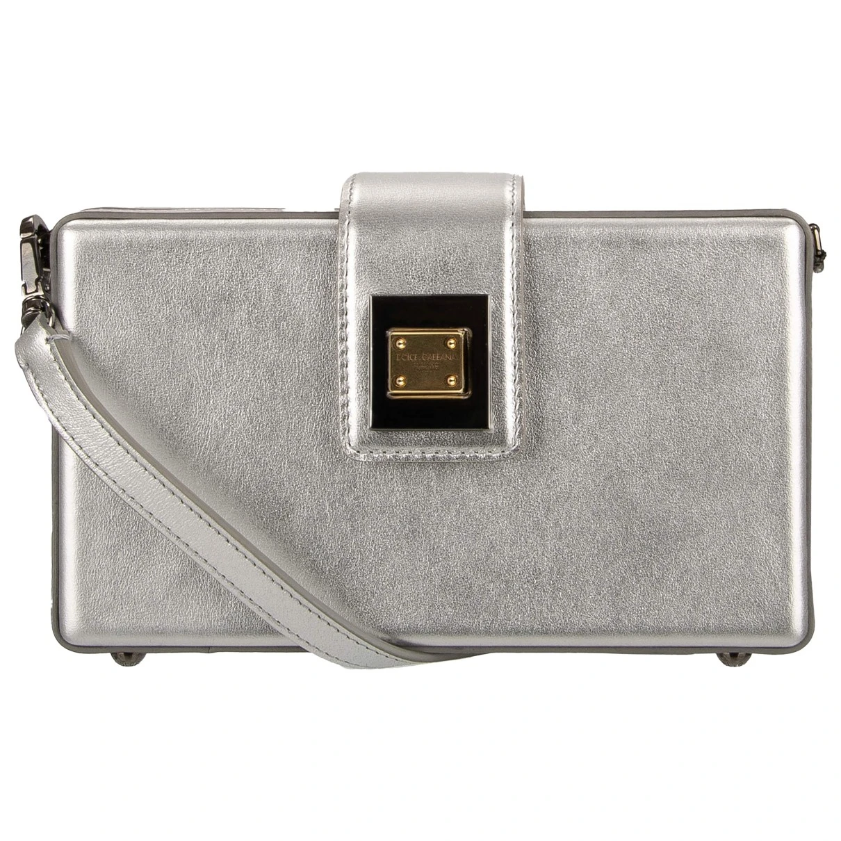 Pre-owned Dolce & Gabbana Leather Bag In Silver