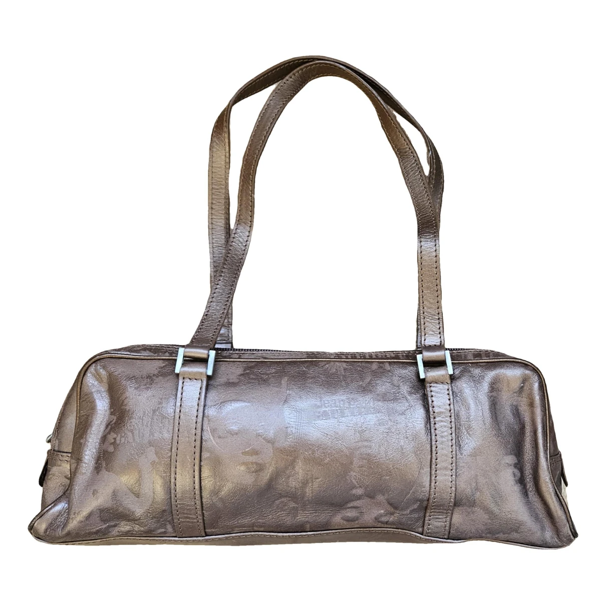 Pre-owned Jean Paul Gaultier Leather Handbag In Brown