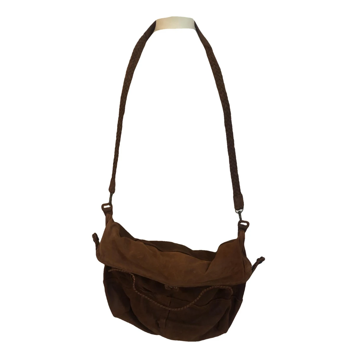 Pre-owned En Shalla Leather Handbag In Brown