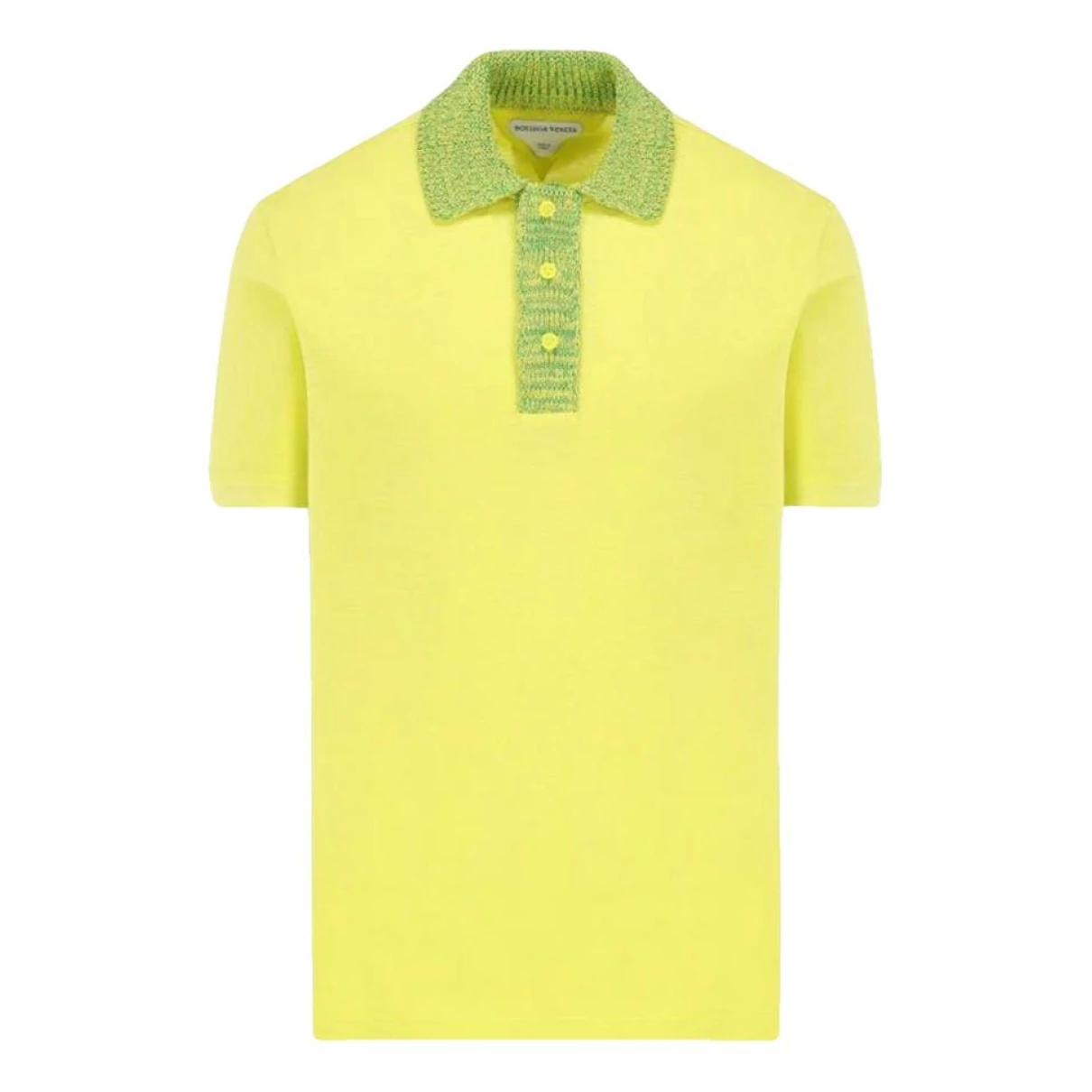 Pre-owned Bottega Veneta Polo Shirt In Yellow