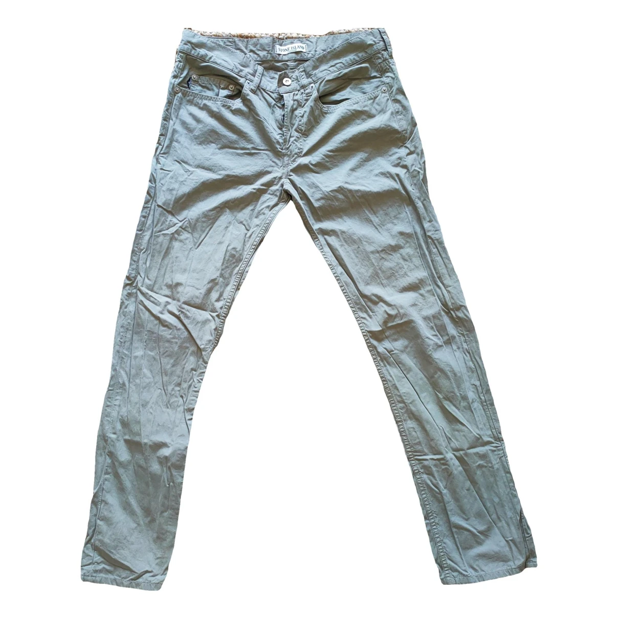 Pre-owned Stone Island Slim Jean In Grey