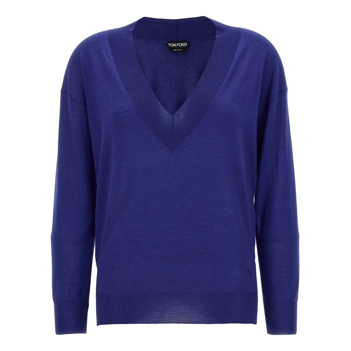 Pre-owned Tom Ford Cashmere Jumper In Blue