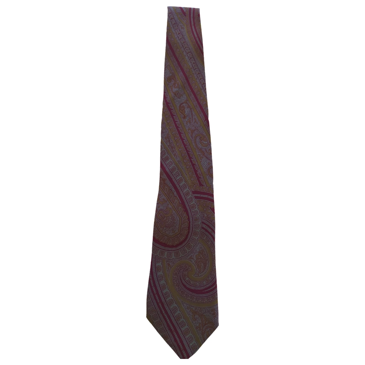 Pre-owned Valentino Garavani Silk Tie In Multicolour