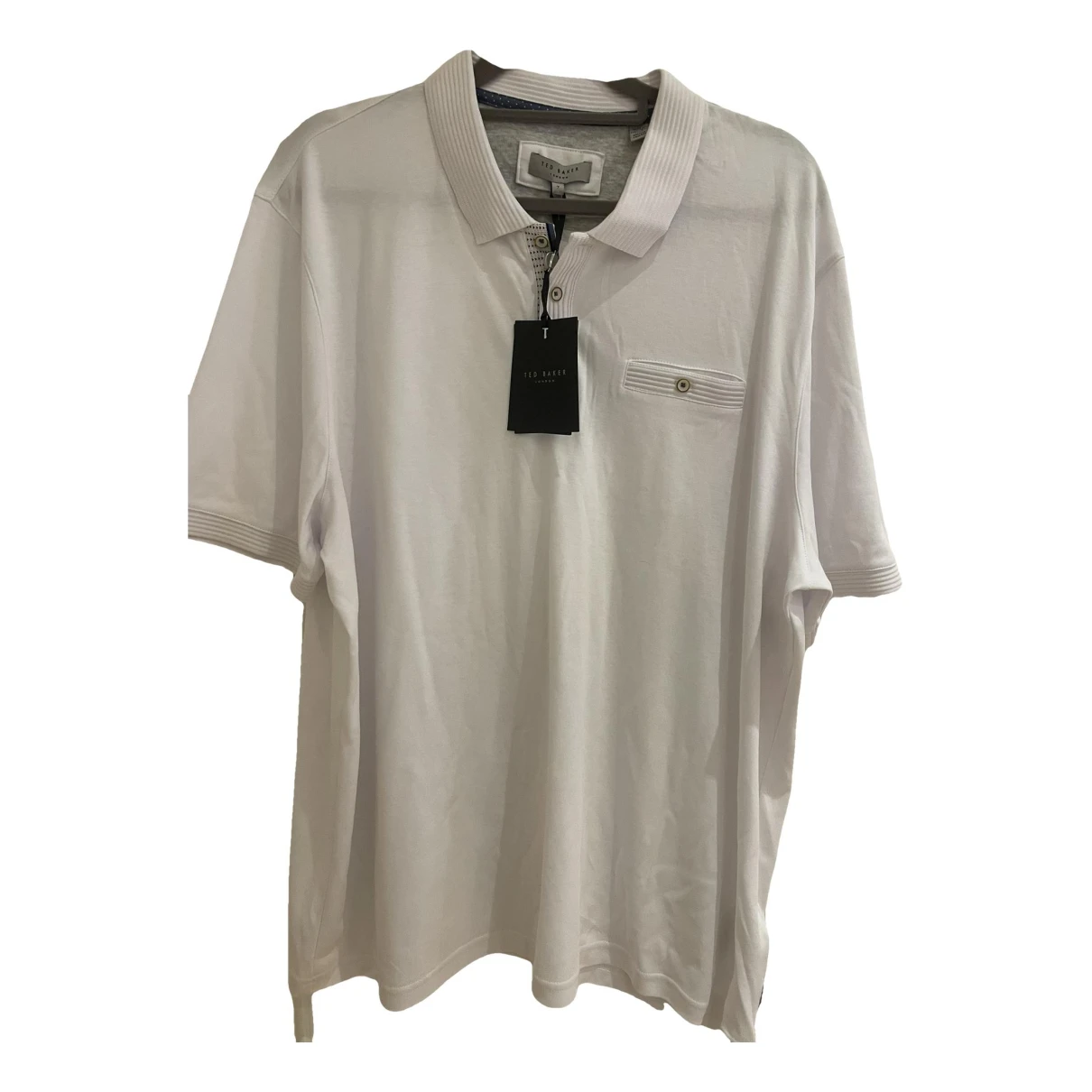 Pre-owned Ted Baker Polo Shirt In White