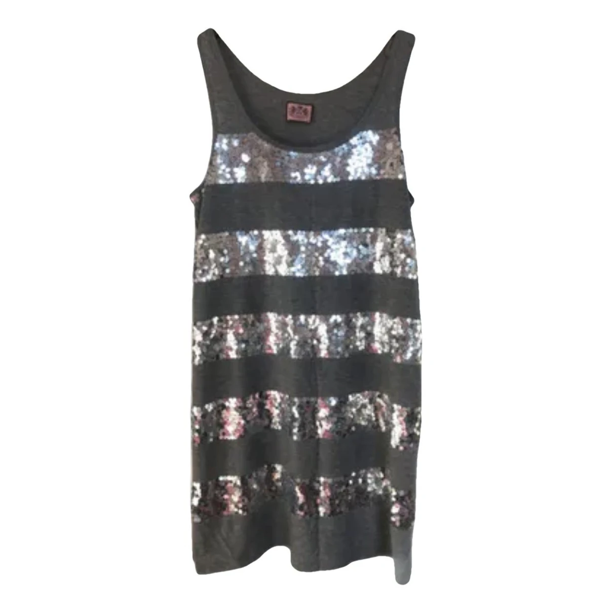 Pre-owned Juicy Couture Mini Dress In Grey