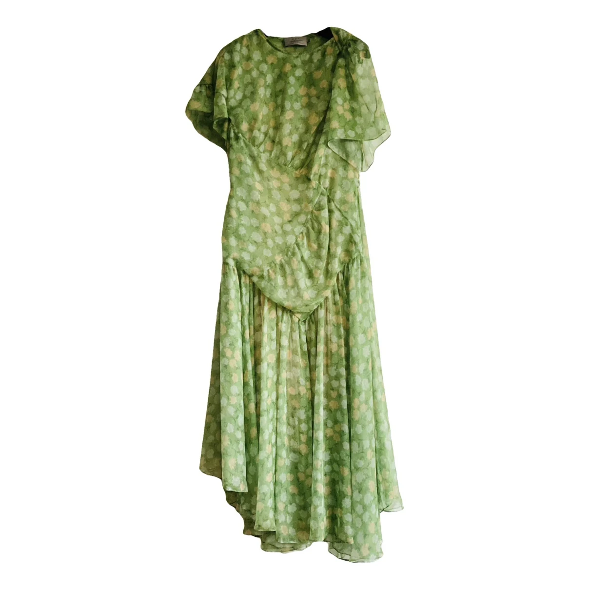 Pre-owned Preen By Thornton Bregazzi Dress In Green
