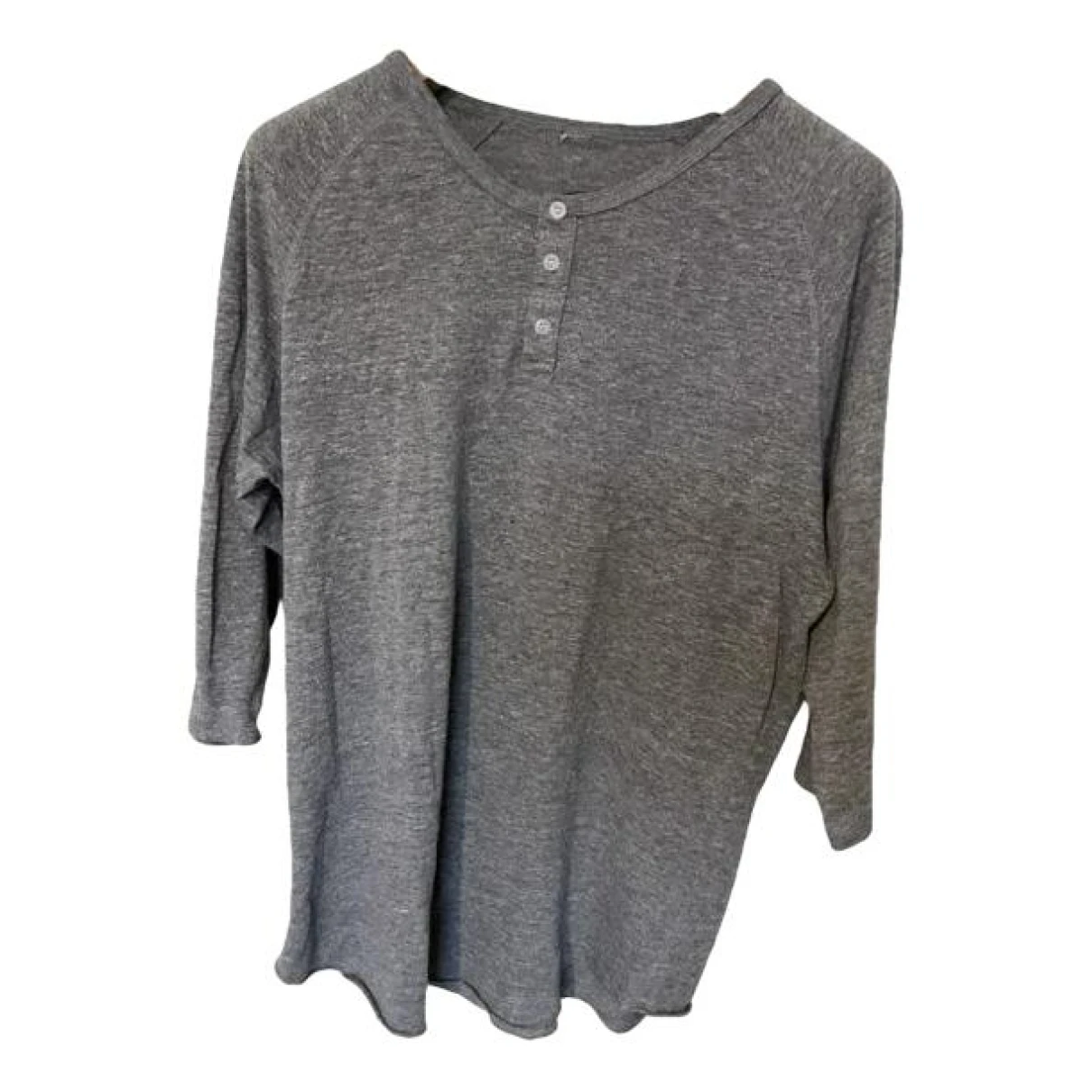 Pre-owned Fossil T-shirt In Grey