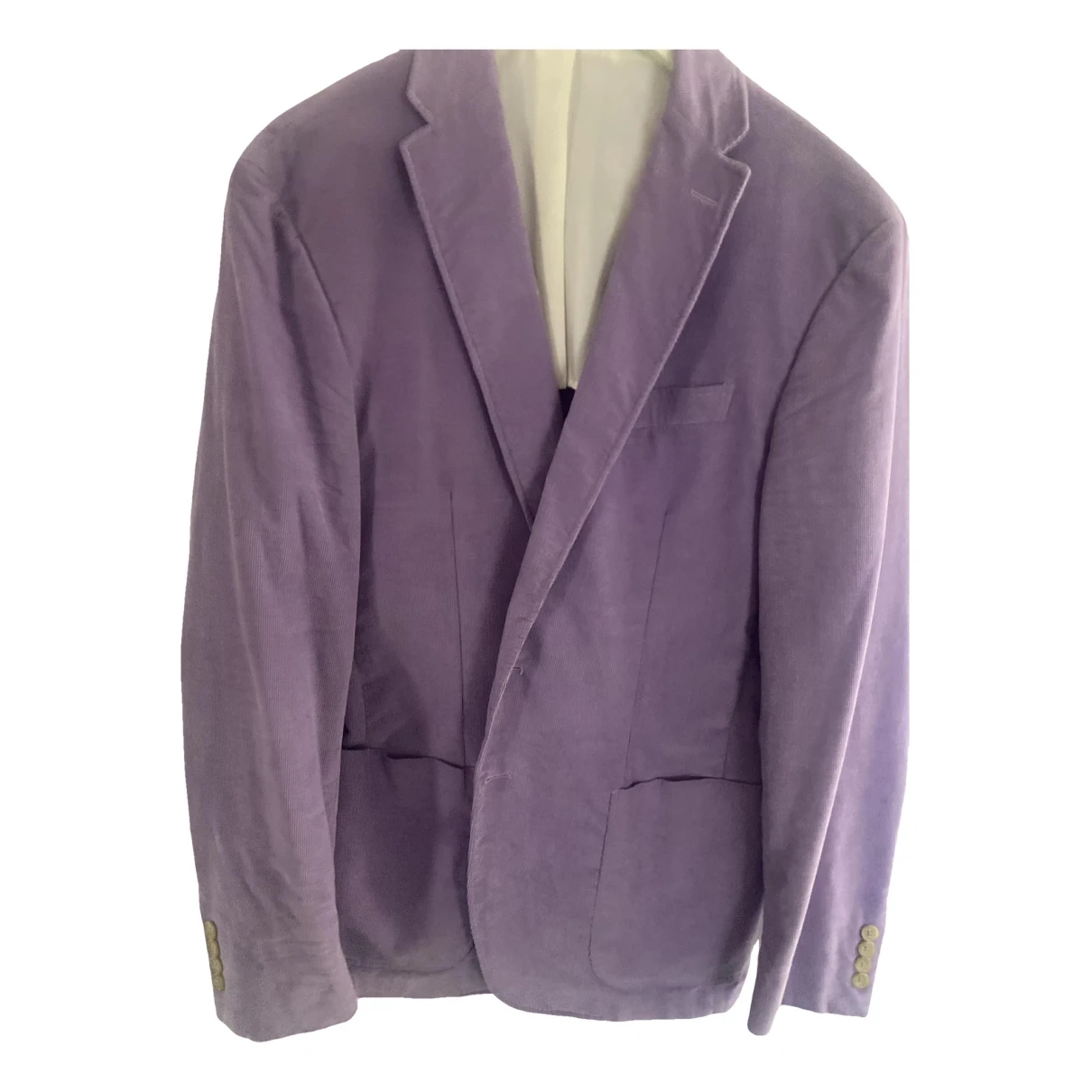 Pre-owned Polo Ralph Lauren Jacket In Purple