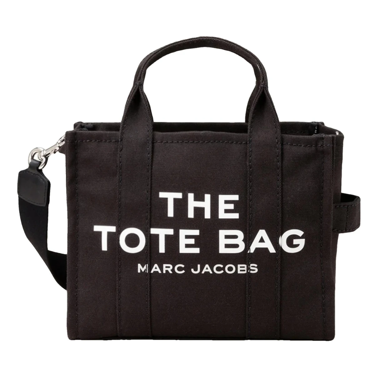 Pre-owned Marc Jacobs Cloth Weekend Bag In Black