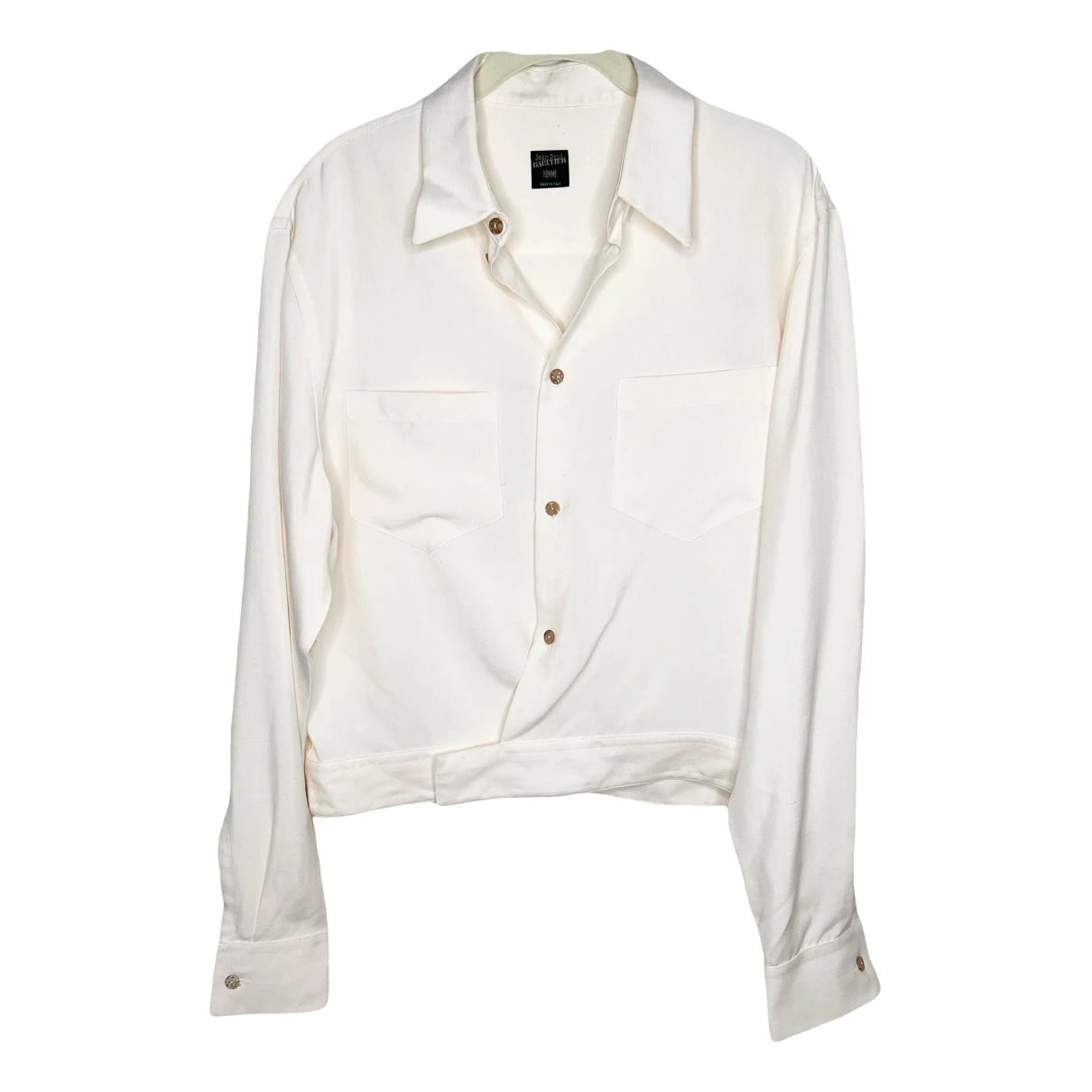 Pre-owned Jean Paul Gaultier Linen Shirt In Beige