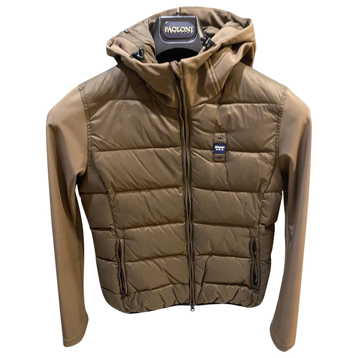 Pre-owned Blauer Puffer In Brown