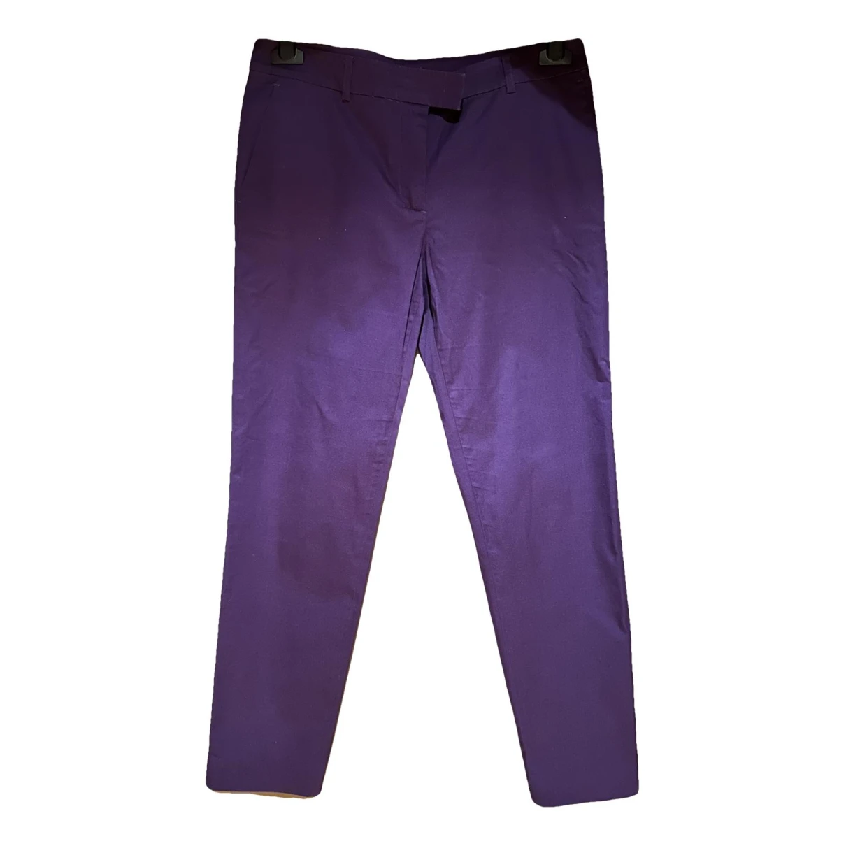Pre-owned Moschino Cheap And Chic Trousers In Purple