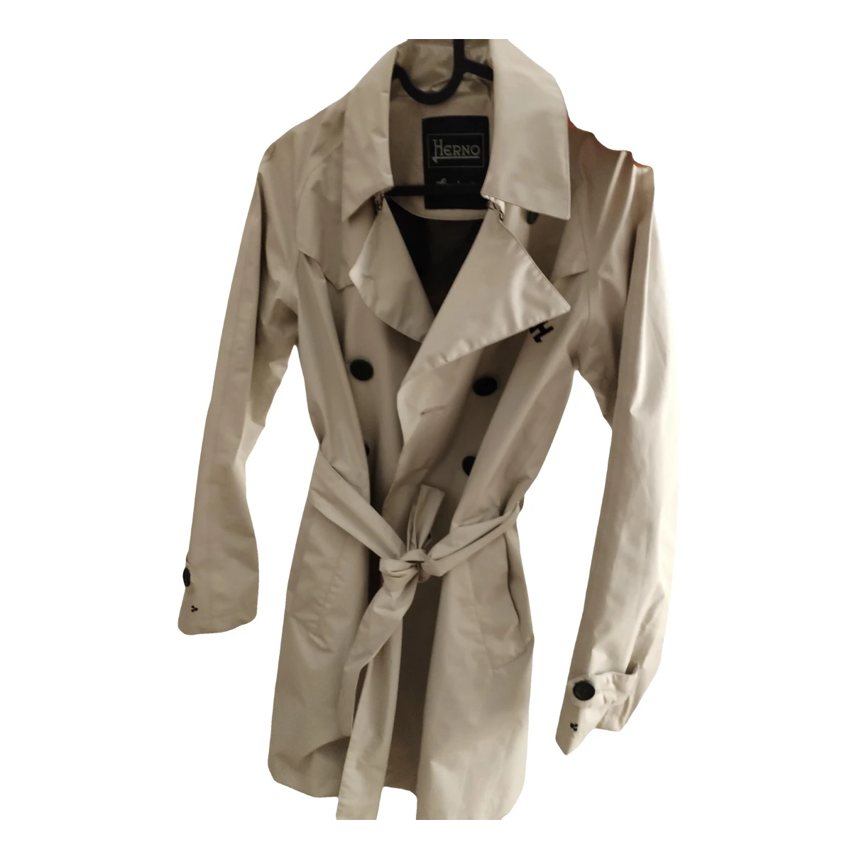 Pre-owned Herno Trench Coat In Other