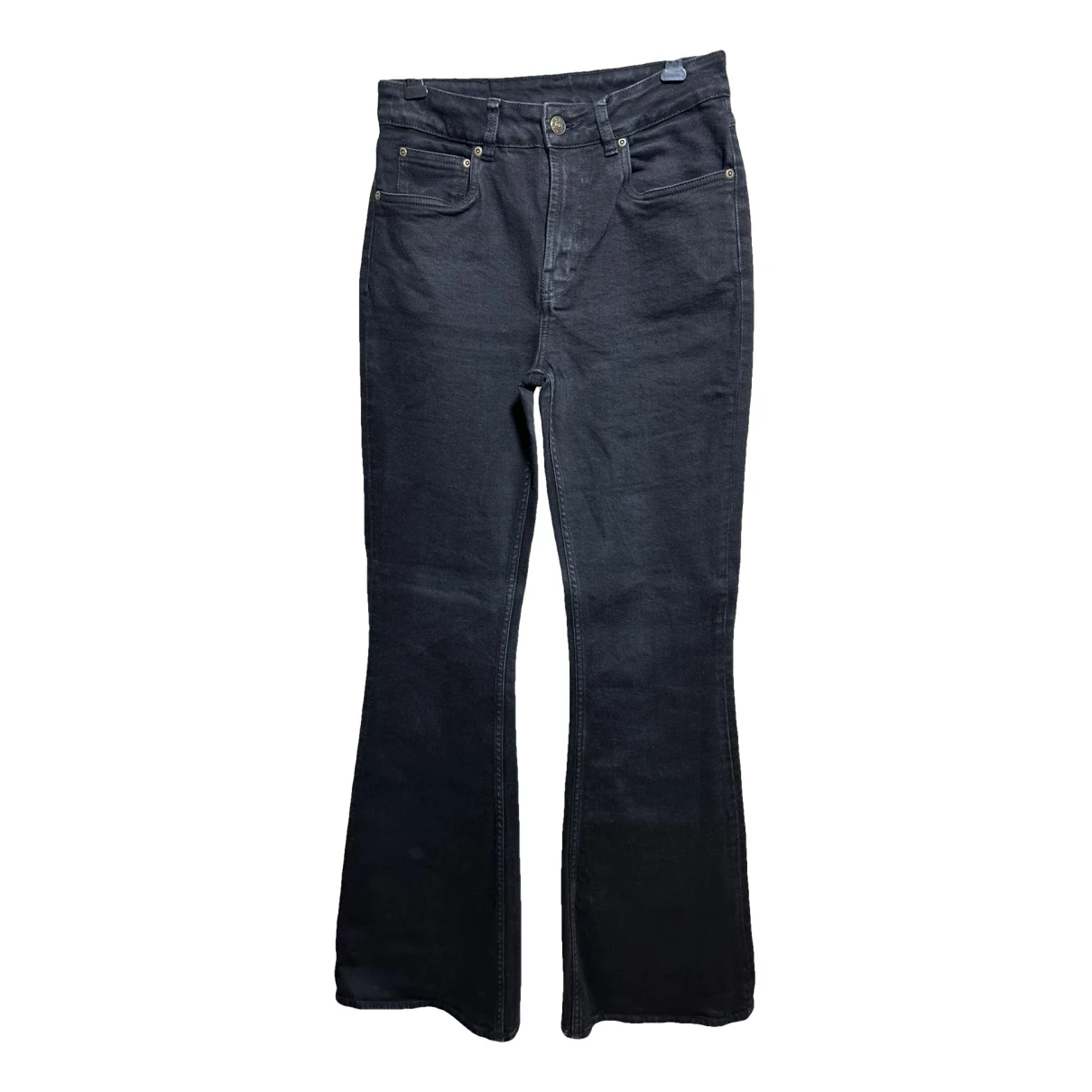 Pre-owned Rockins Bootcut Jeans In Black