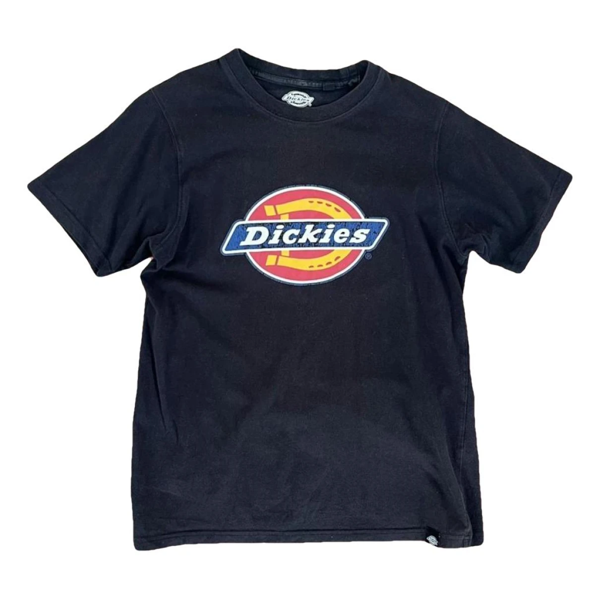 Pre-owned Dickies T-shirt In Black