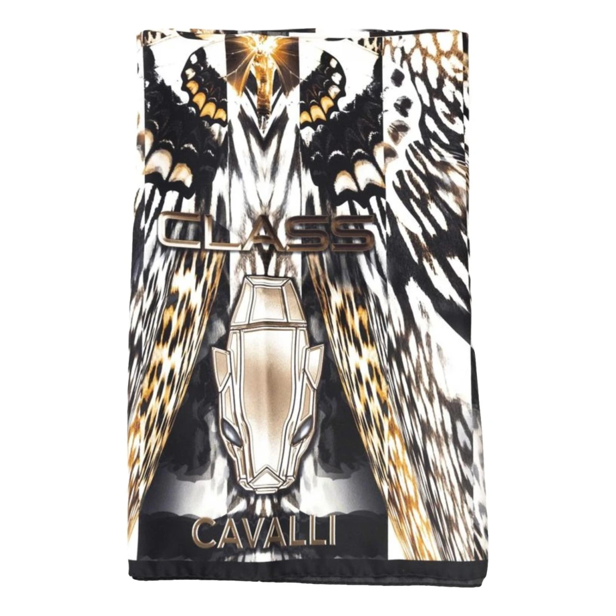 Pre-owned Class Cavalli Silk Scarf In Other