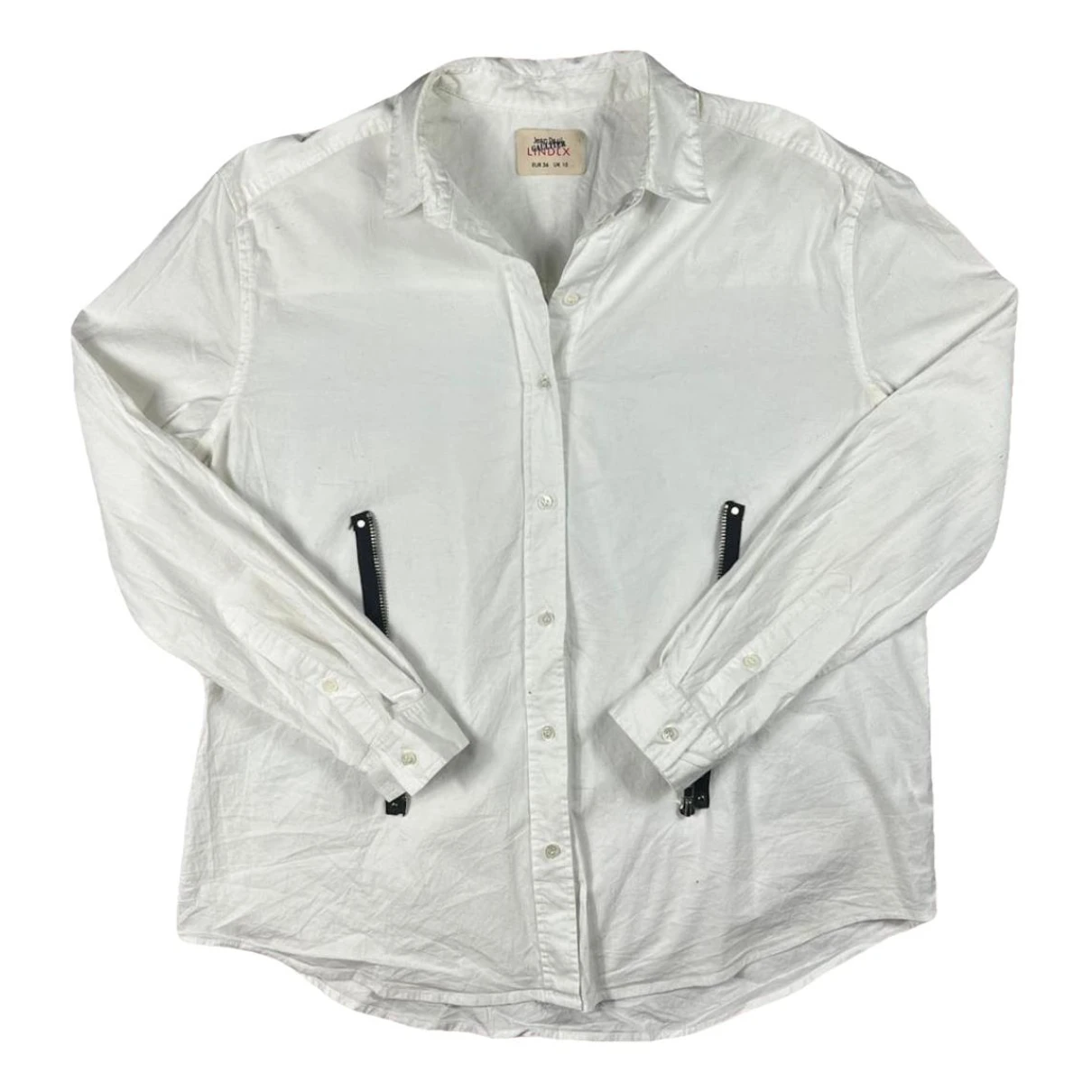 Pre-owned Jean Paul Gaultier Jacket In White