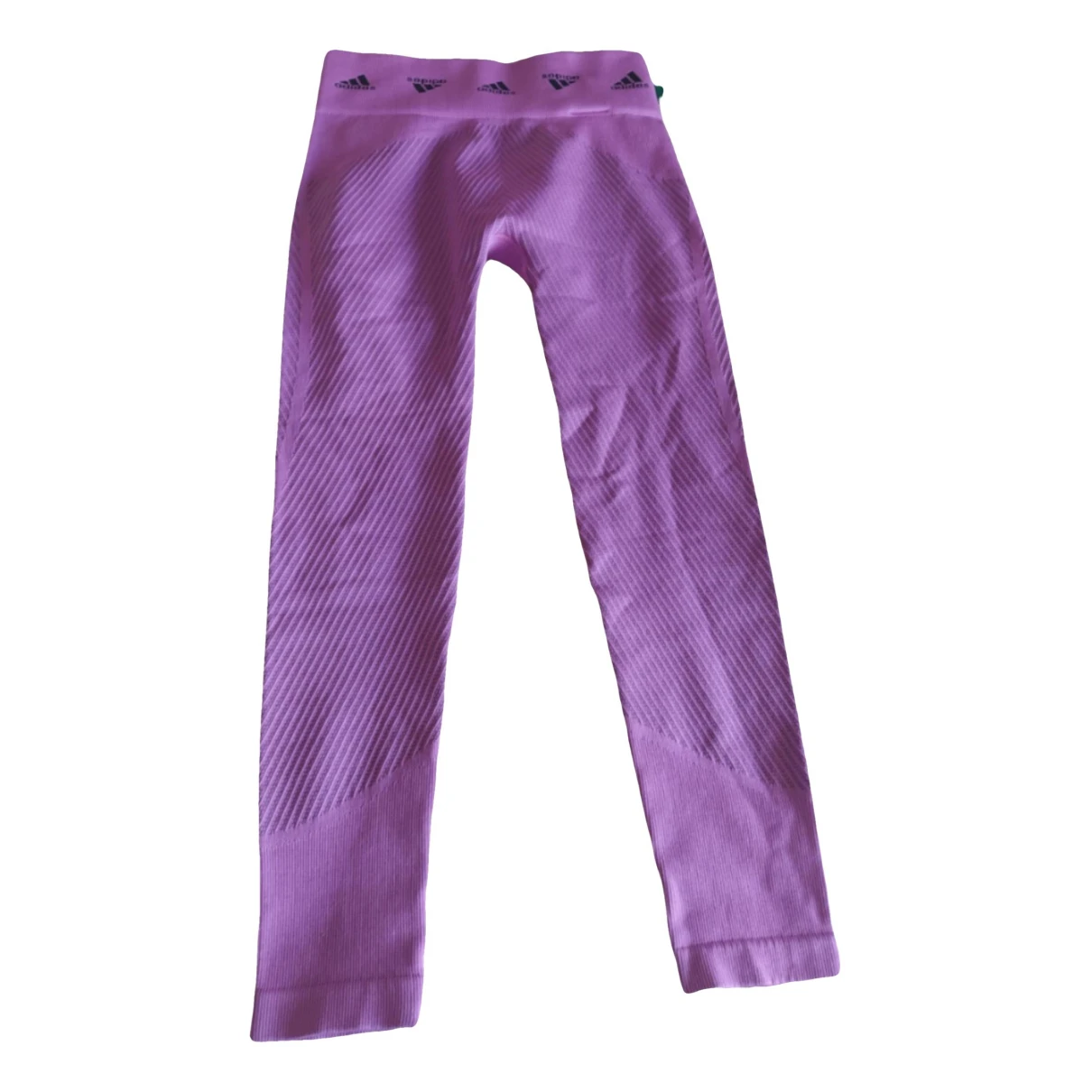 Pre-owned Adidas Originals Leggings In Purple