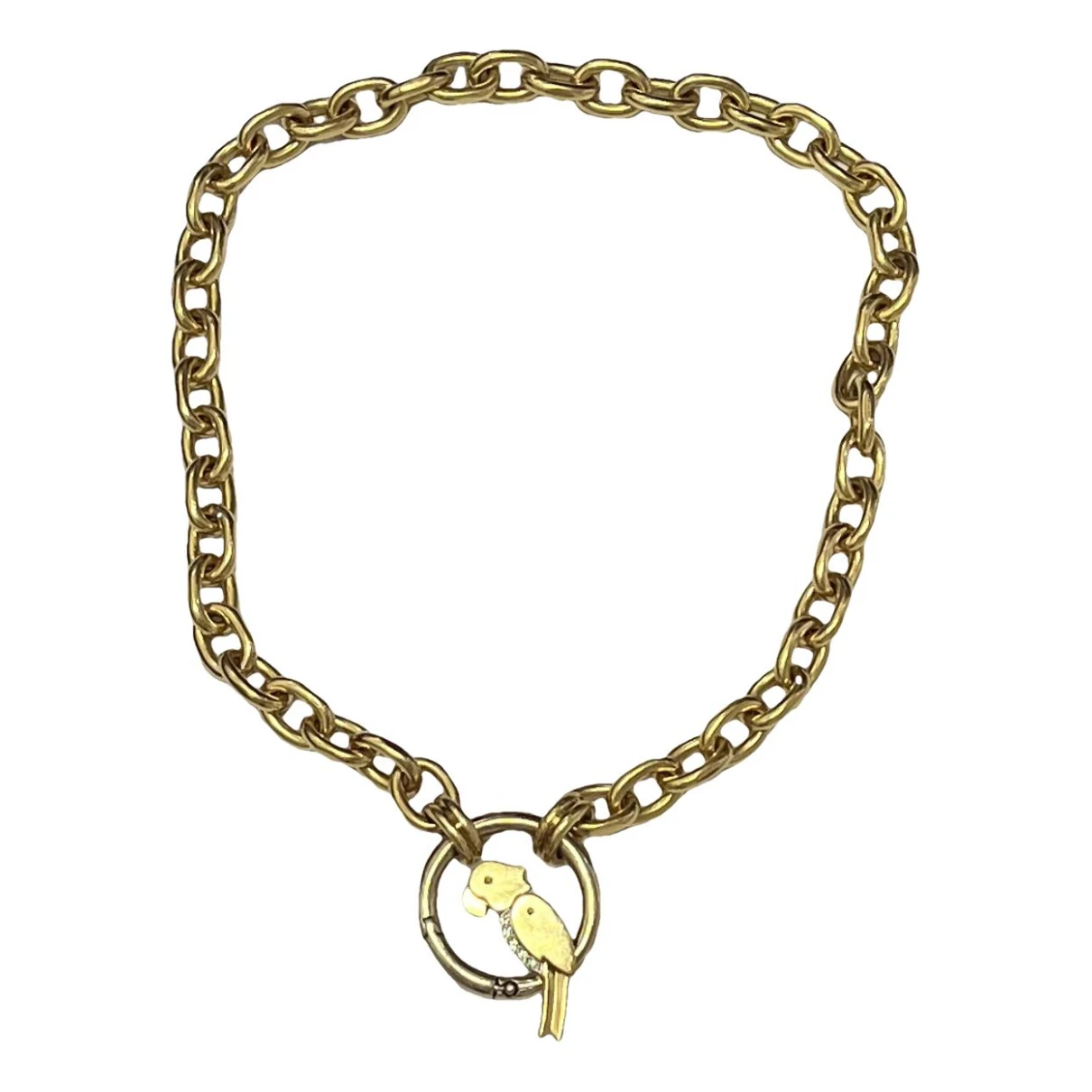 Pre-owned Pomellato Yellow Gold Necklace