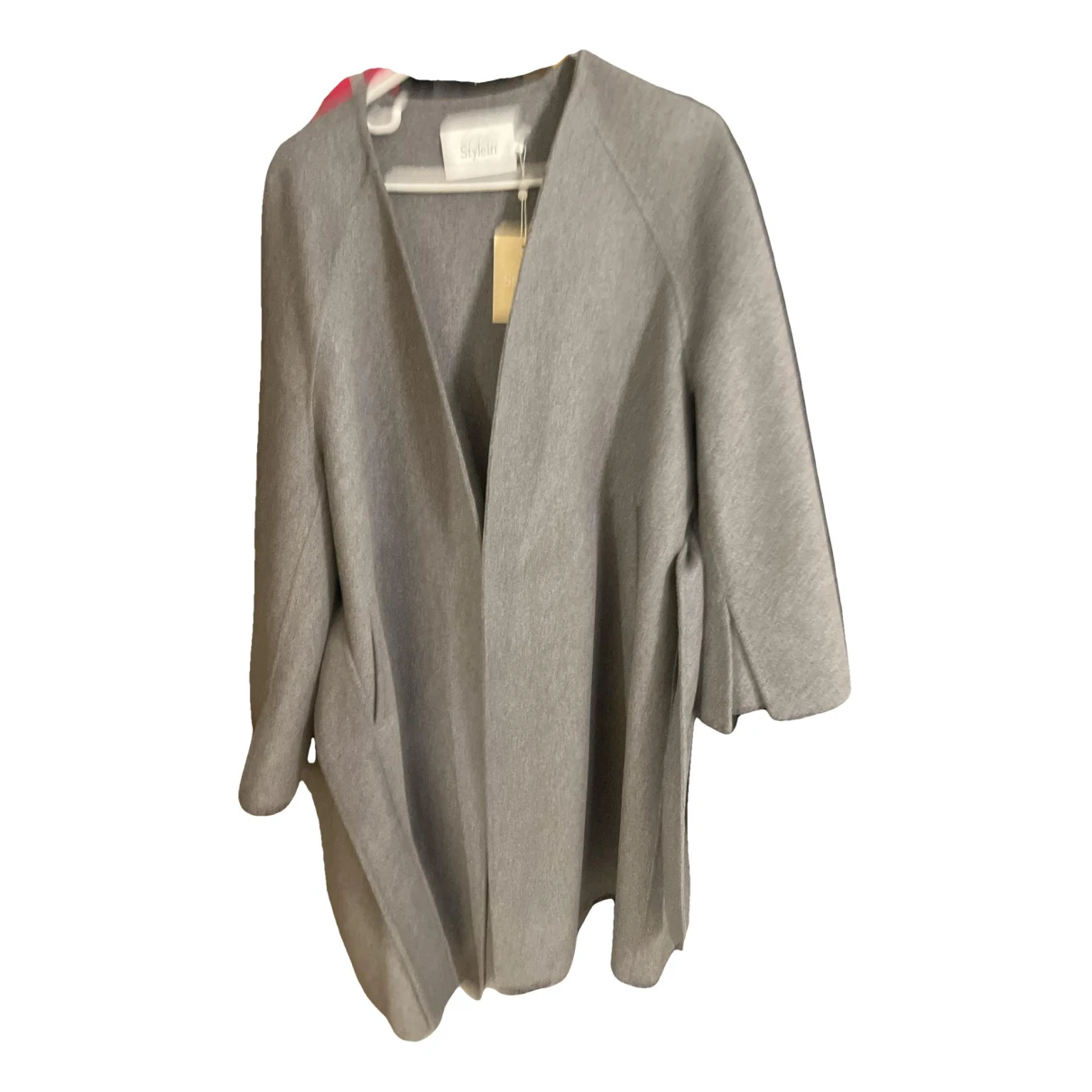 Pre-owned Stylein Wool Coat In Grey