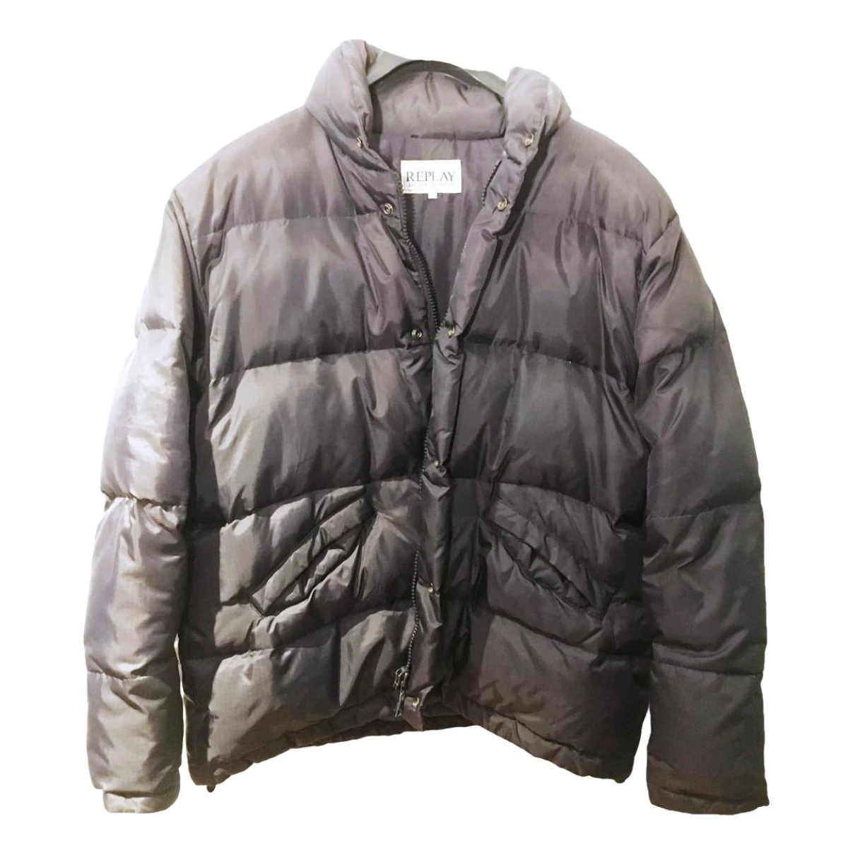 Pre-owned Replay Puffer In Anthracite