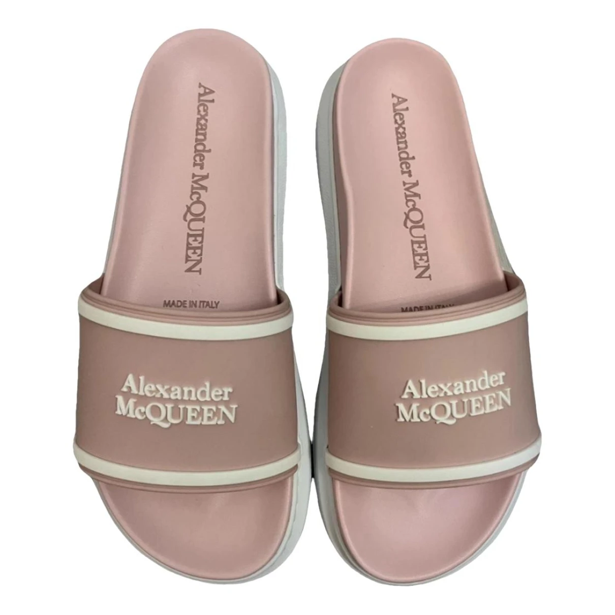 Pre-owned Alexander Mcqueen Sandals In Pink