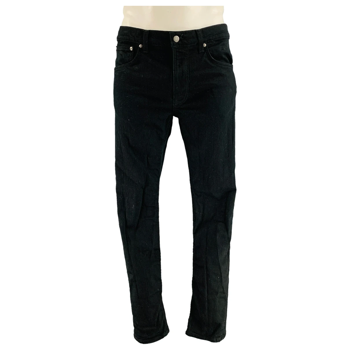 Pre-owned Nudie Jeans Jeans In Black