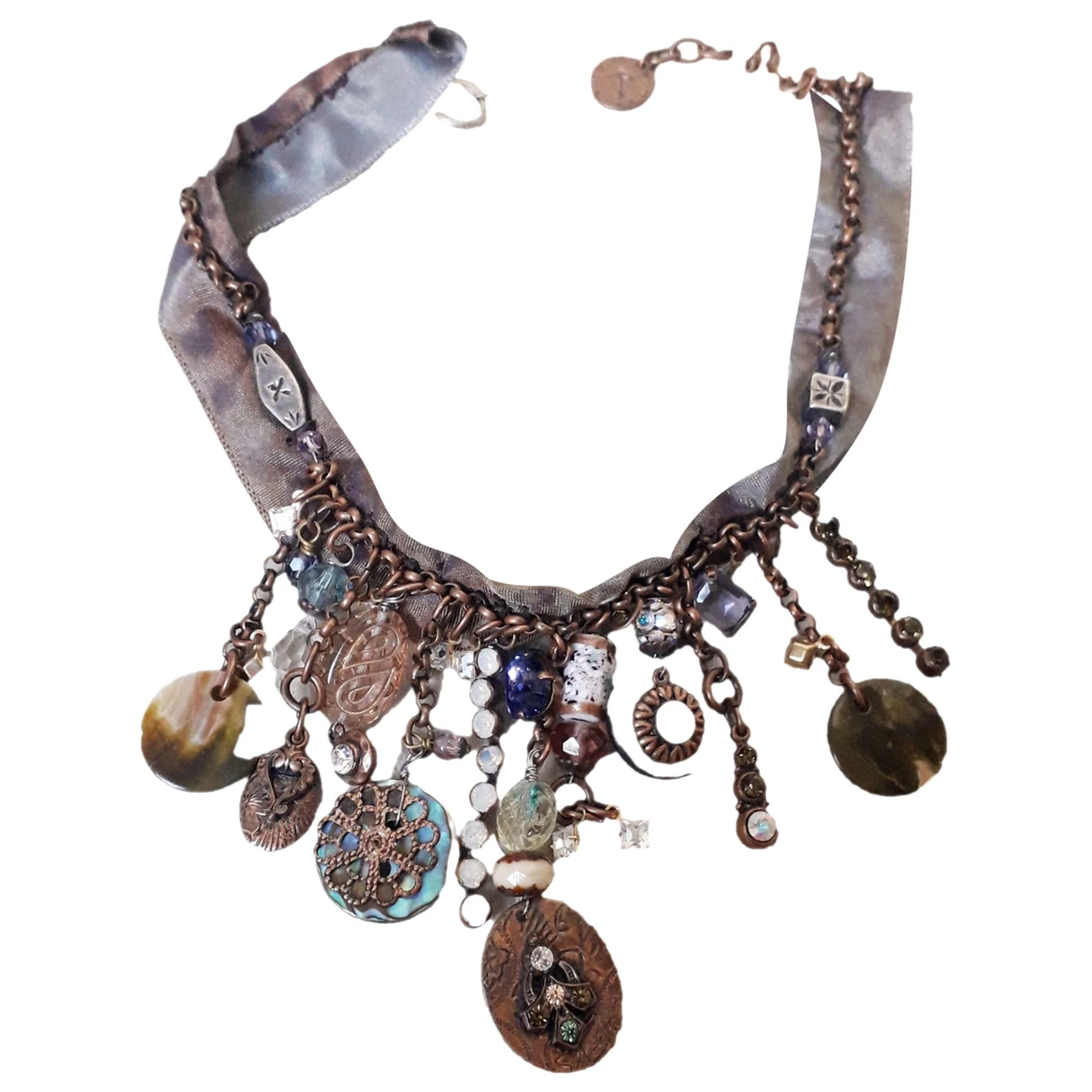 Pre-owned Reminiscence Necklace In Brown