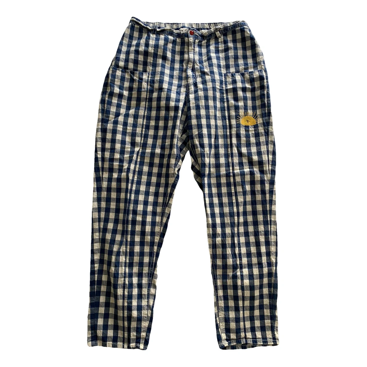 Pre-owned Bobo Choses Trousers In Blue