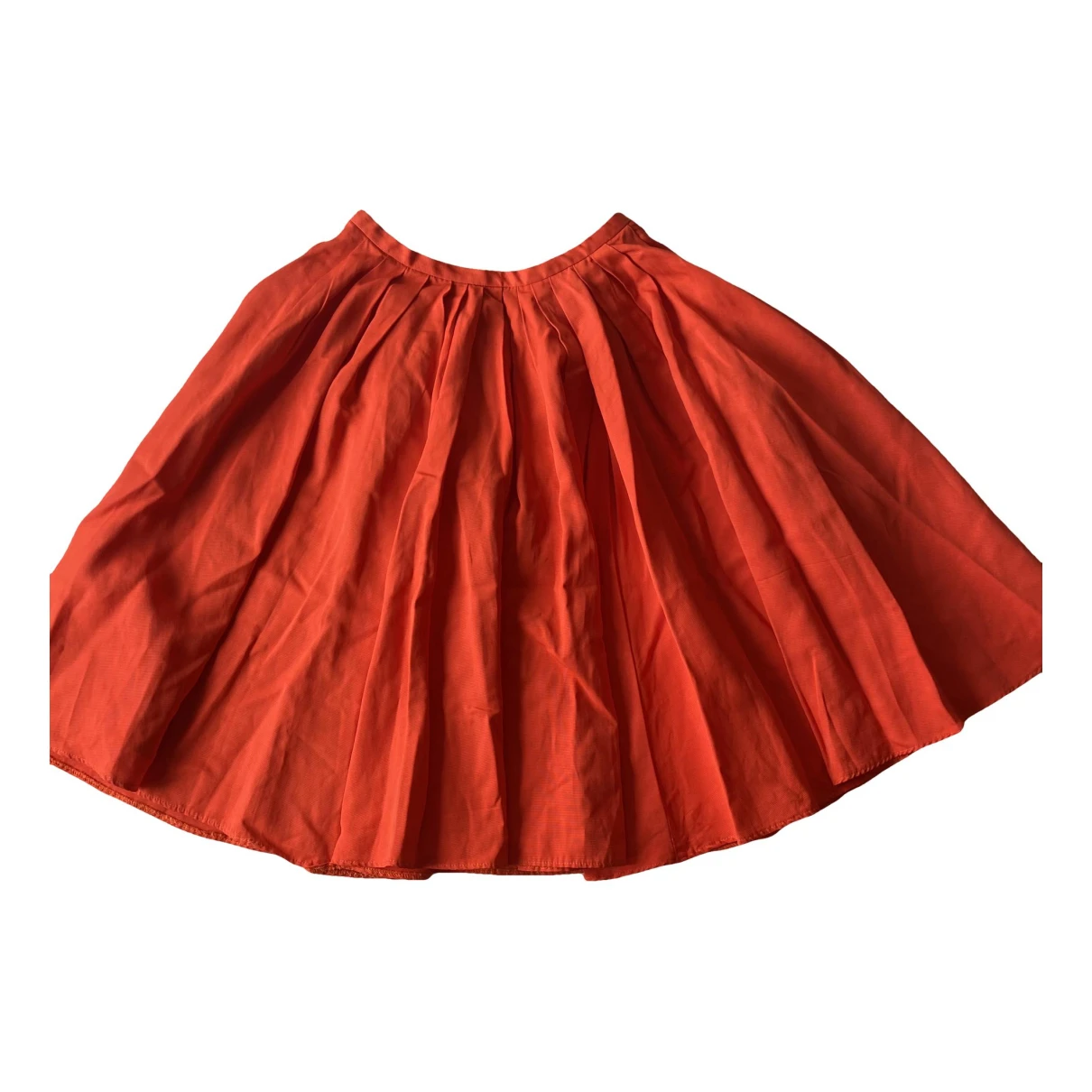 Pre-owned Tara Jarmon Mid-length Skirt In Red
