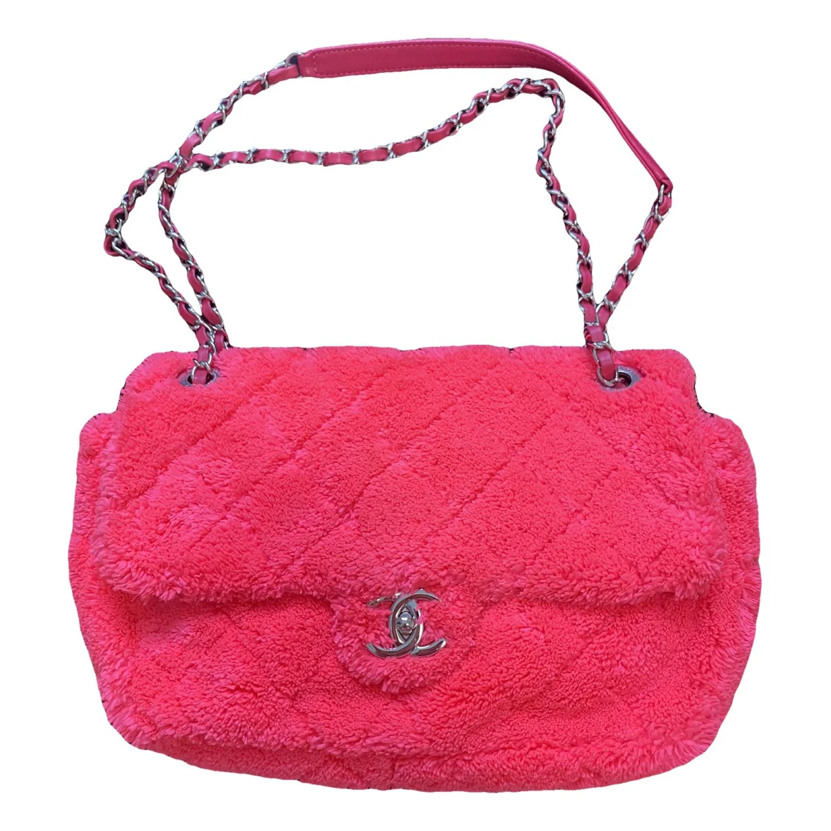 Pre-owned Chanel Timeless/classique Valentine Crossbody Bag In Pink