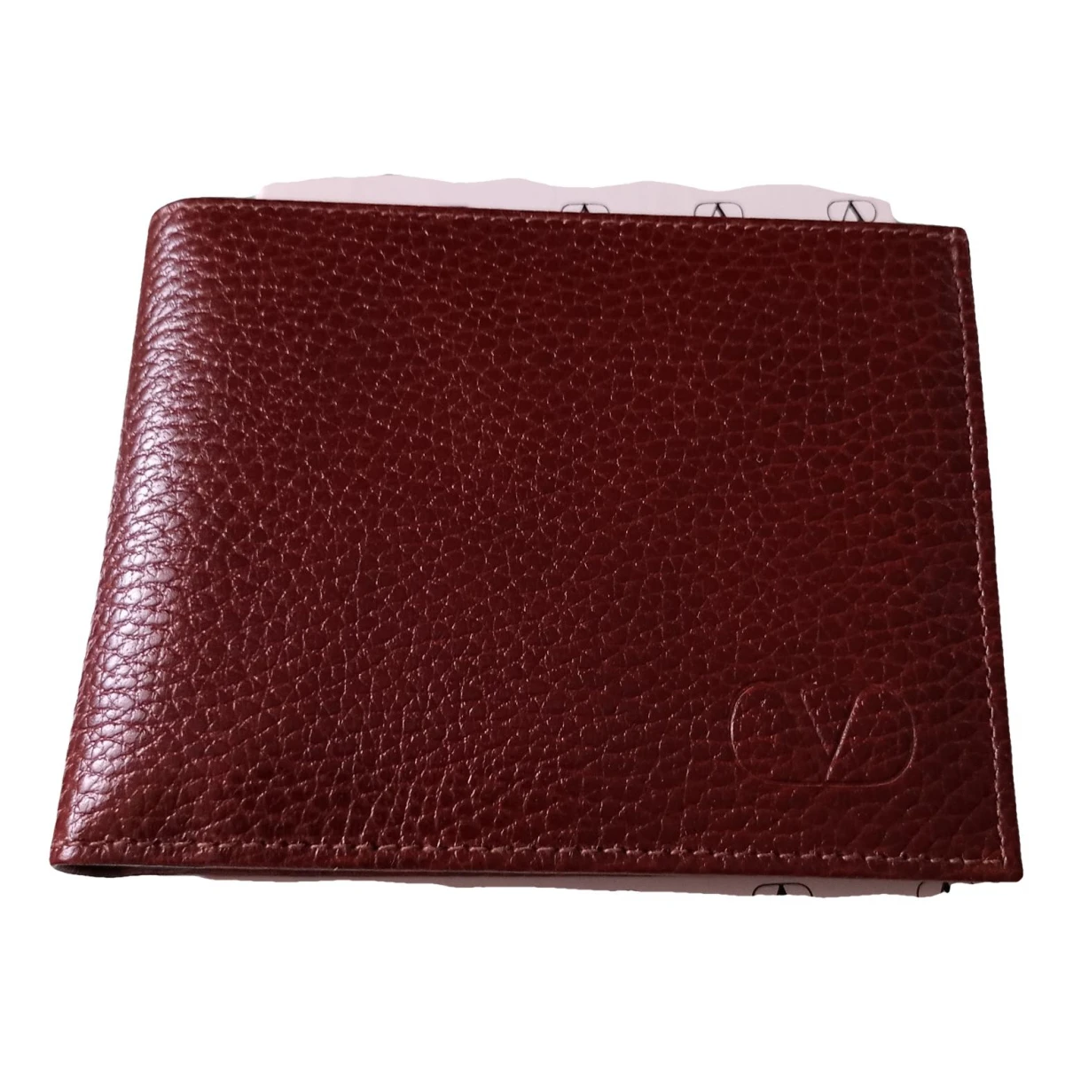 Pre-owned Valentino Garavani Leather Small Bag In Brown