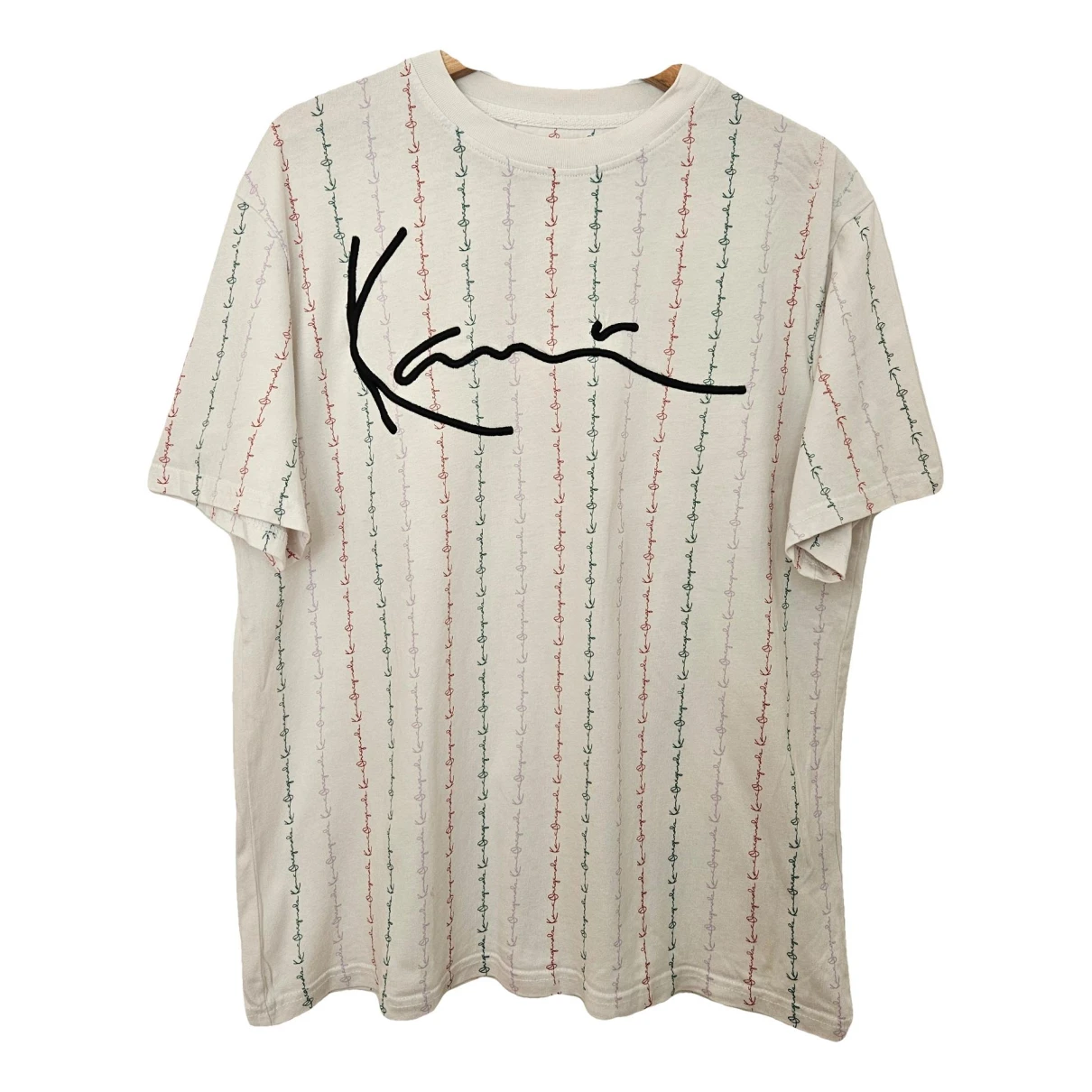 Pre-owned Karl Kani T-shirt In White