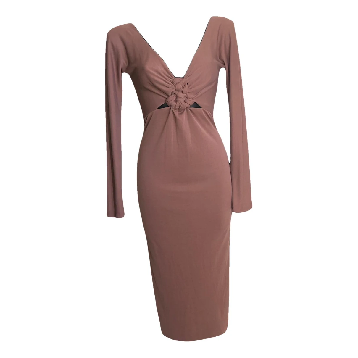 Pre-owned Gucci Mid-length Dress In Pink