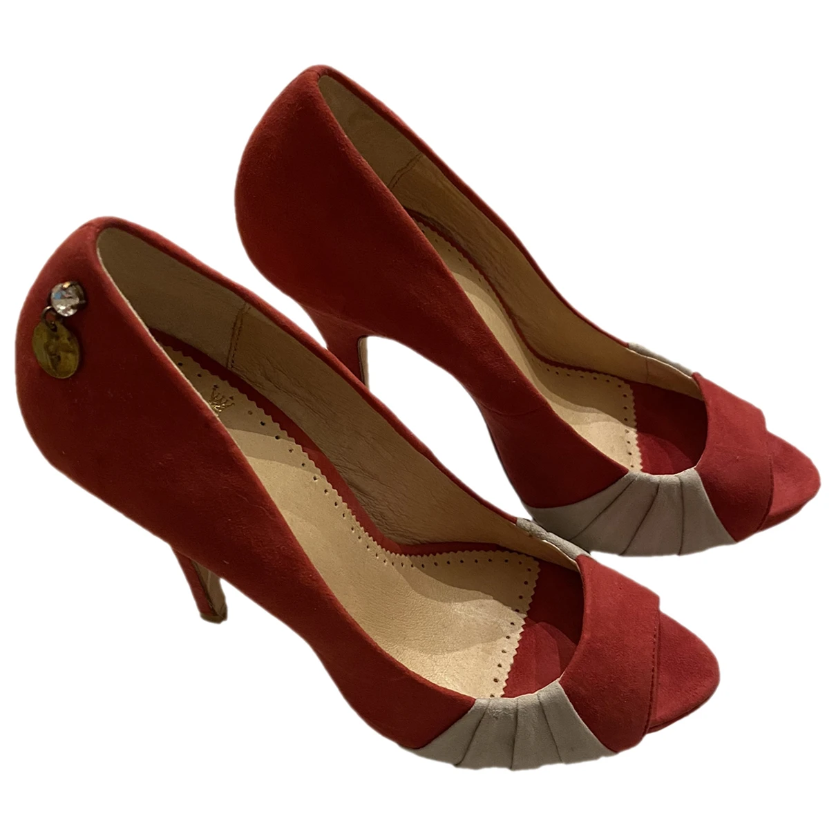 Pre-owned Patrizia Pepe Heels In Red